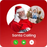 Logo of Santa Christmas Video Call android Application 