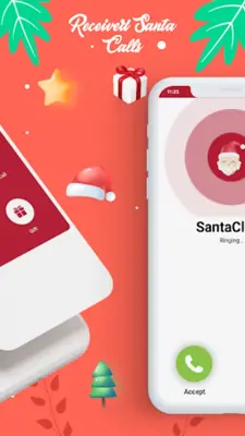 Santa Christmas Video Call android App screenshot 3